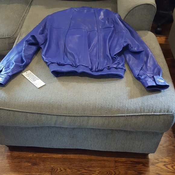 Men's Marc Buchanan leather jacket - Picture 4 of 5